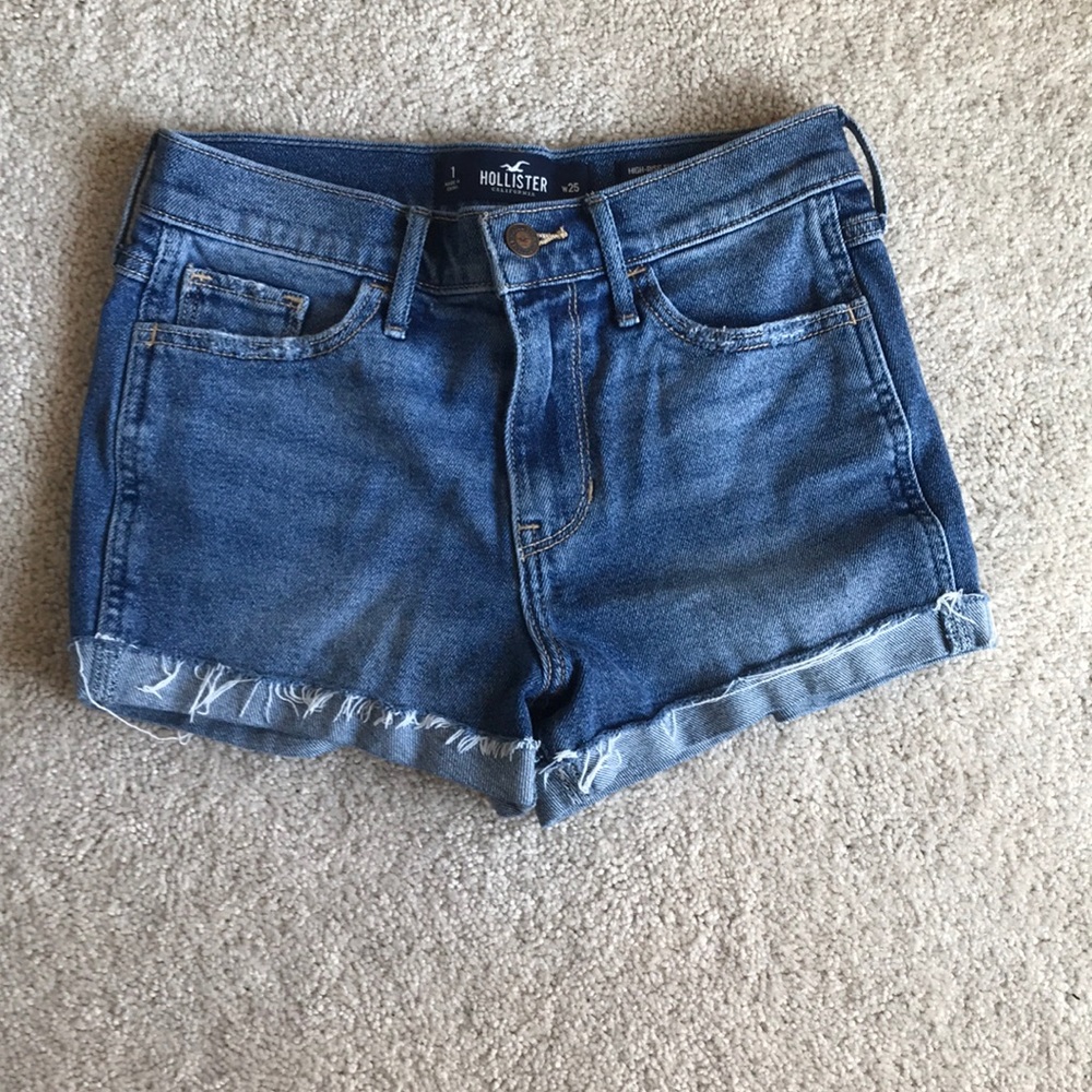 Hollister blue shorts
